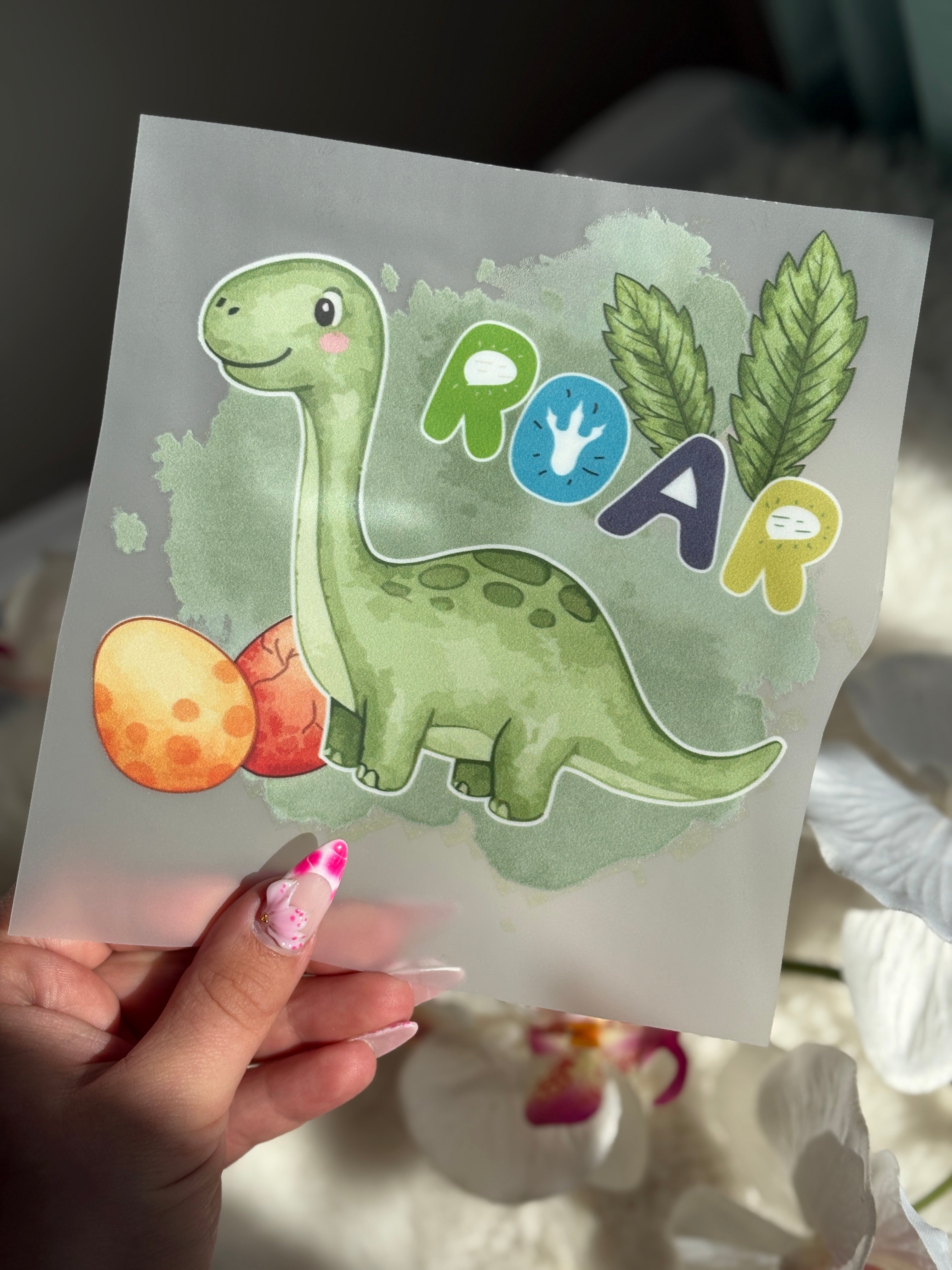 Dino Bügelbild