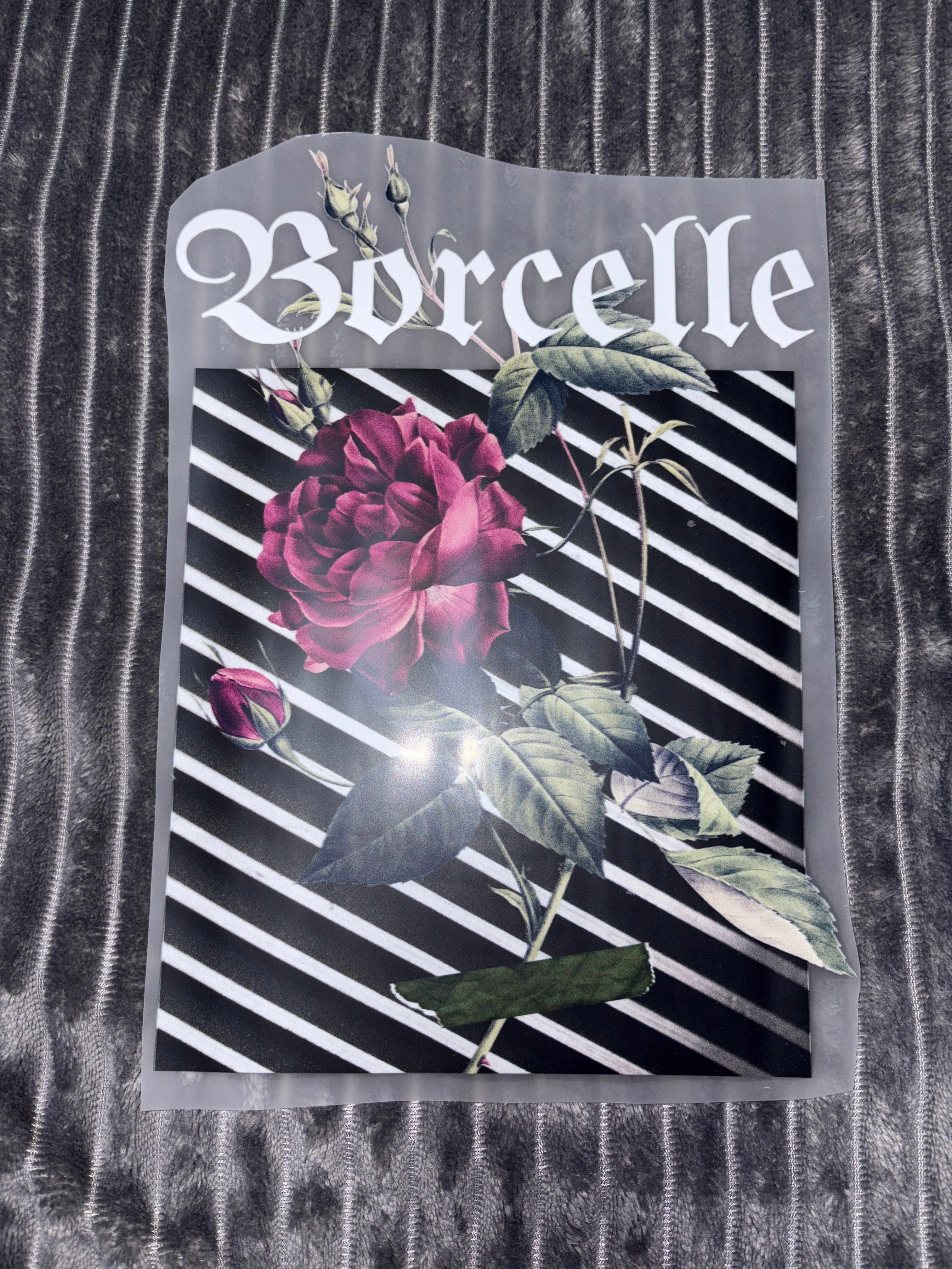 Borcelle Bügelbild