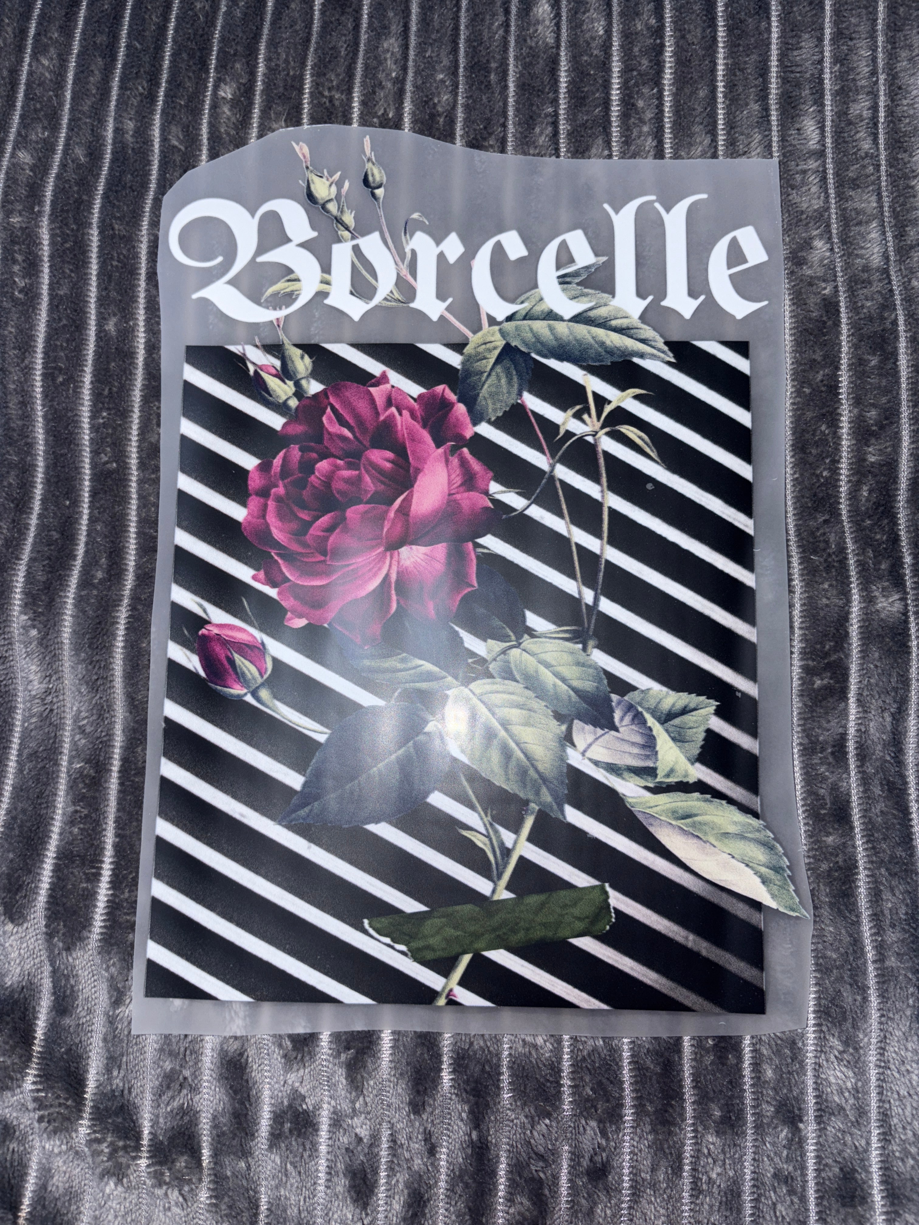 Borcelle Bügelbild