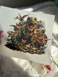 Dinosaurier Bügelbild